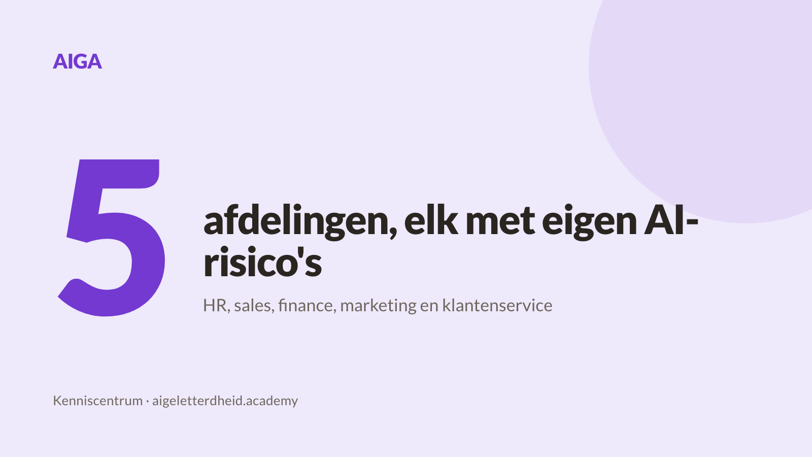 AI per afdeling: wat HR, sales, finance en marketing moeten weten